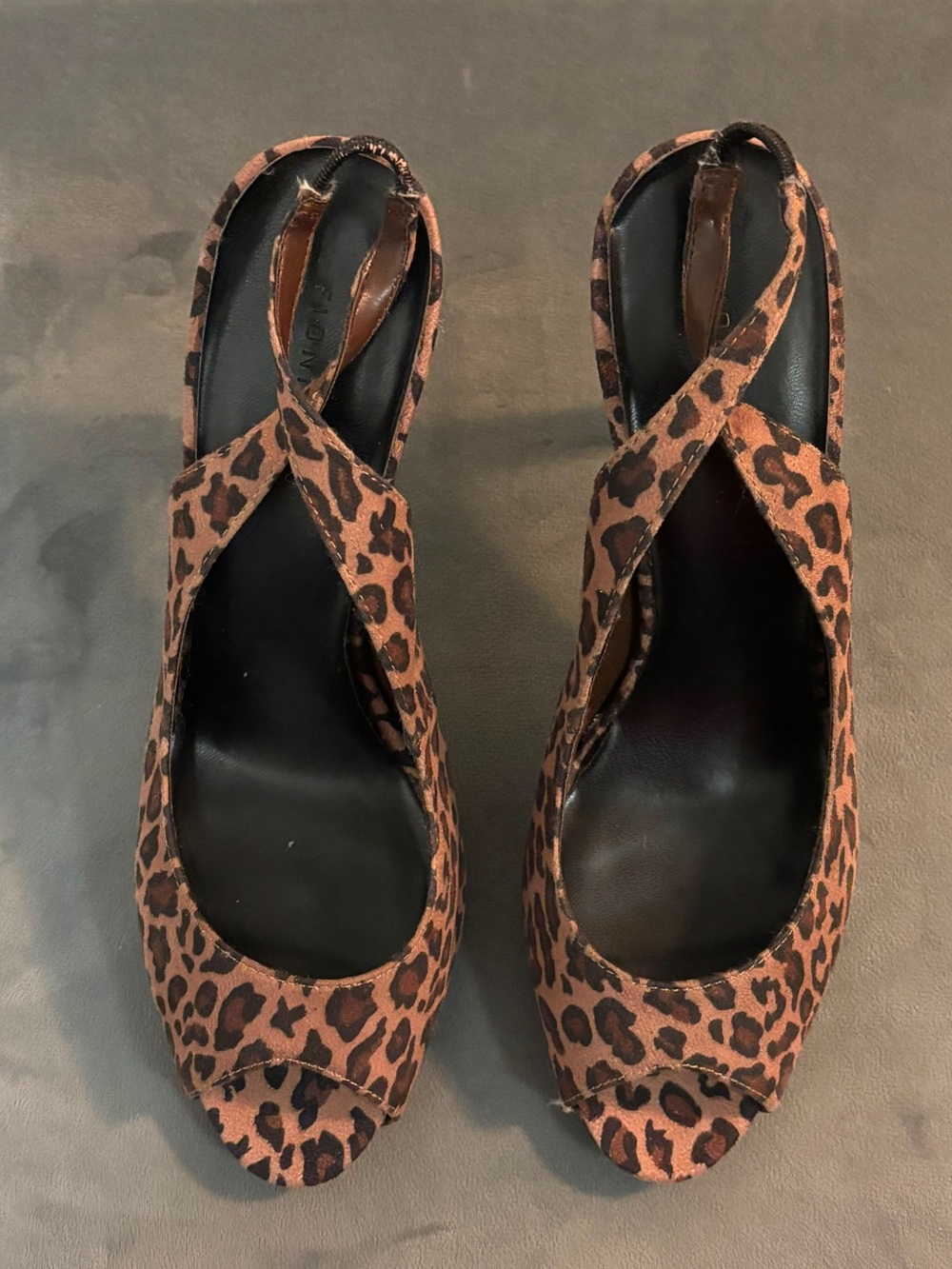 Fioni leopard platform heels • 9.5 (size)